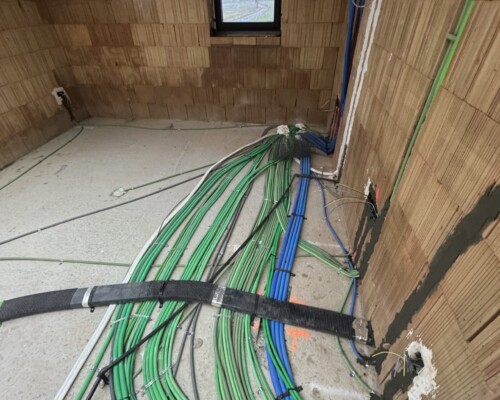 Techniek Verbelen Nieuwbouw in de ruwbouwfase